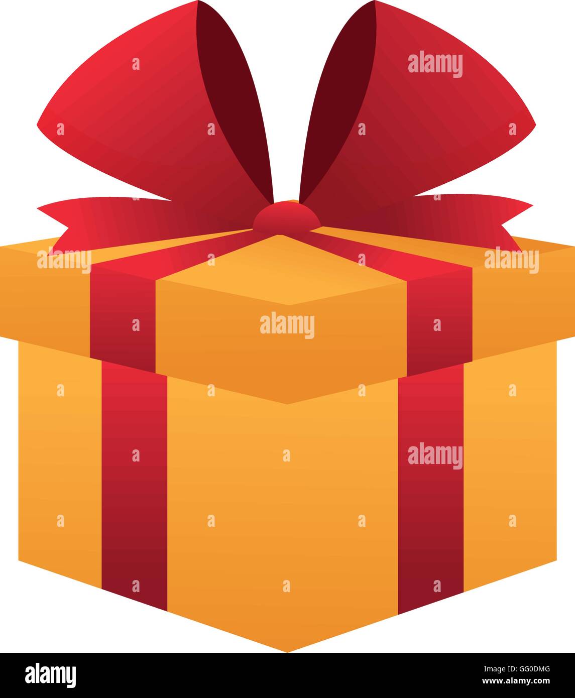 gift box with bow icon Stock Vector Image & Art - Alamy