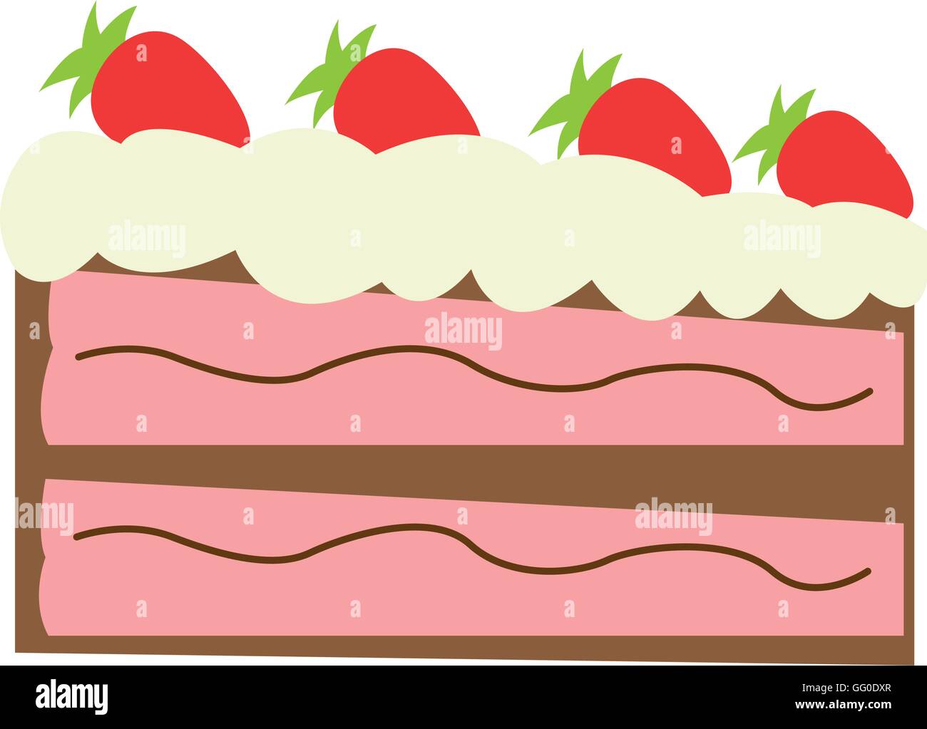 piece of cake icon Stock Vector Image & Art - Alamy