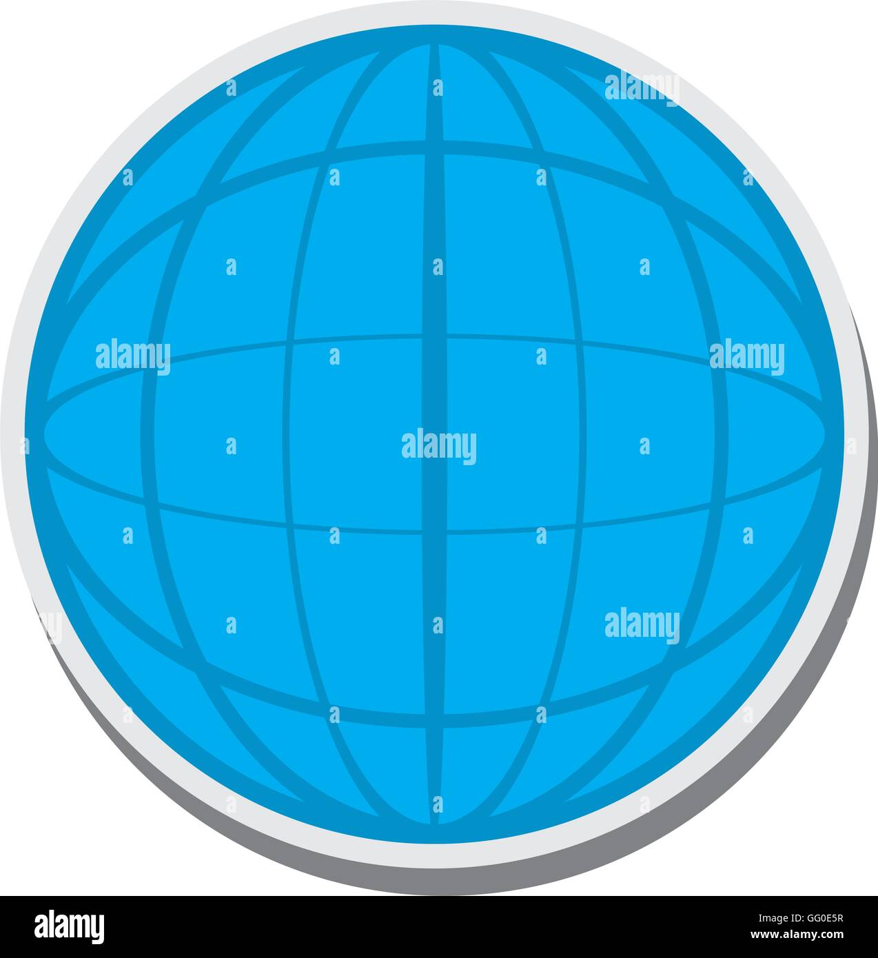 earth globe diagram icon Stock Vector Image & Art - Alamy