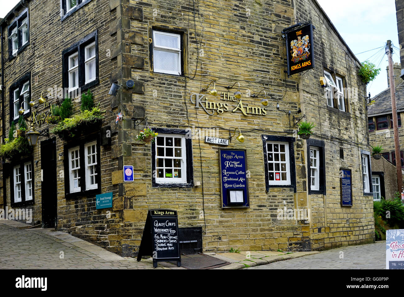 Haworth village, Haworth, West Yorkshire, UK Stock Photo Alamy