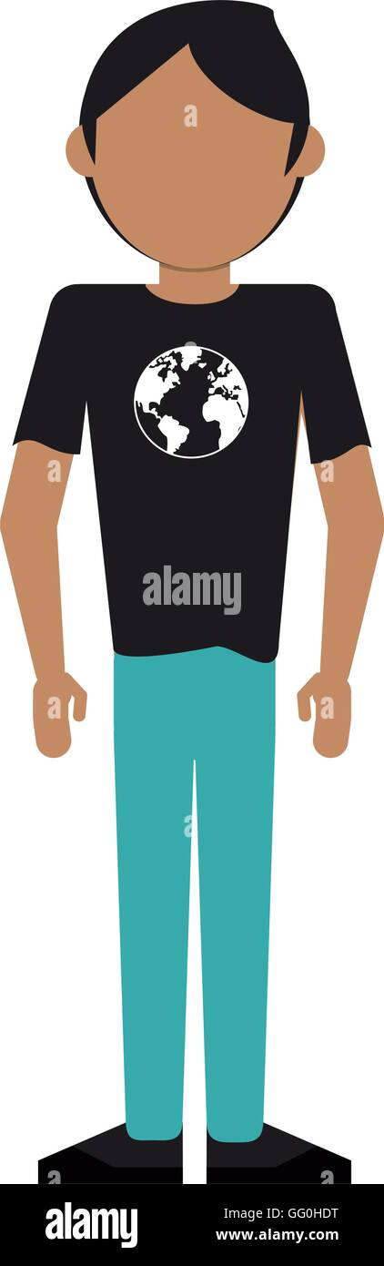 Avatar men dark skin icon hi-res stock photography and images - Alamy