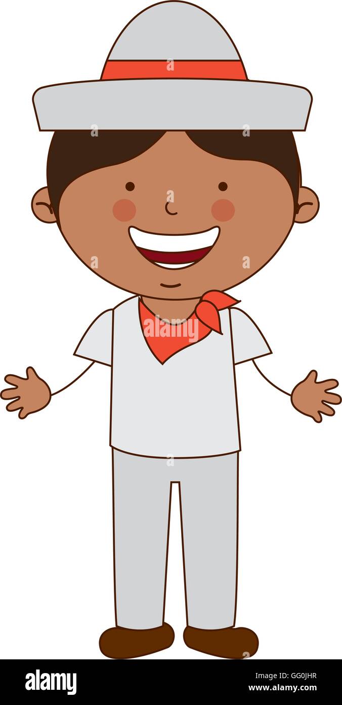 farmer boy character icon Stock Vector Image & Art - Alamy