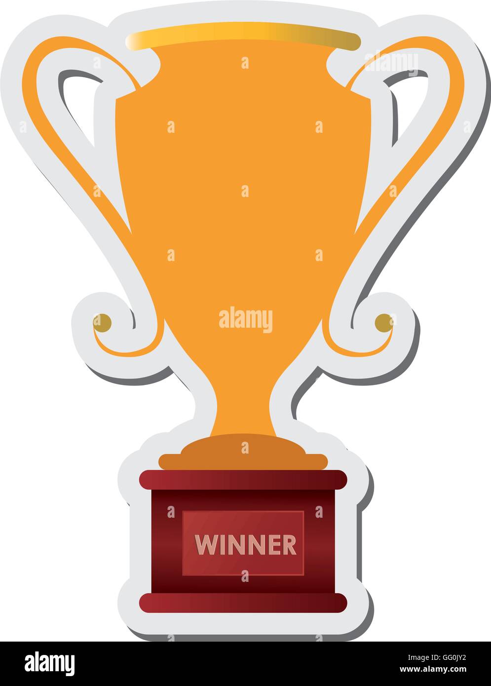 trophy cup icon Stock Vector Image & Art - Alamy
