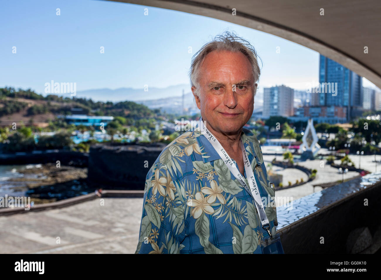 Clinton Richard Dawkins FRS FRSL at Starmus Festival, Tenerife. He is an English ethologist, evolutionary biologist and author. Stock Photo