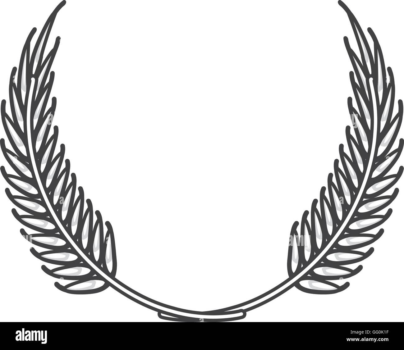 laurel wreath icon Stock Vector Image & Art - Alamy