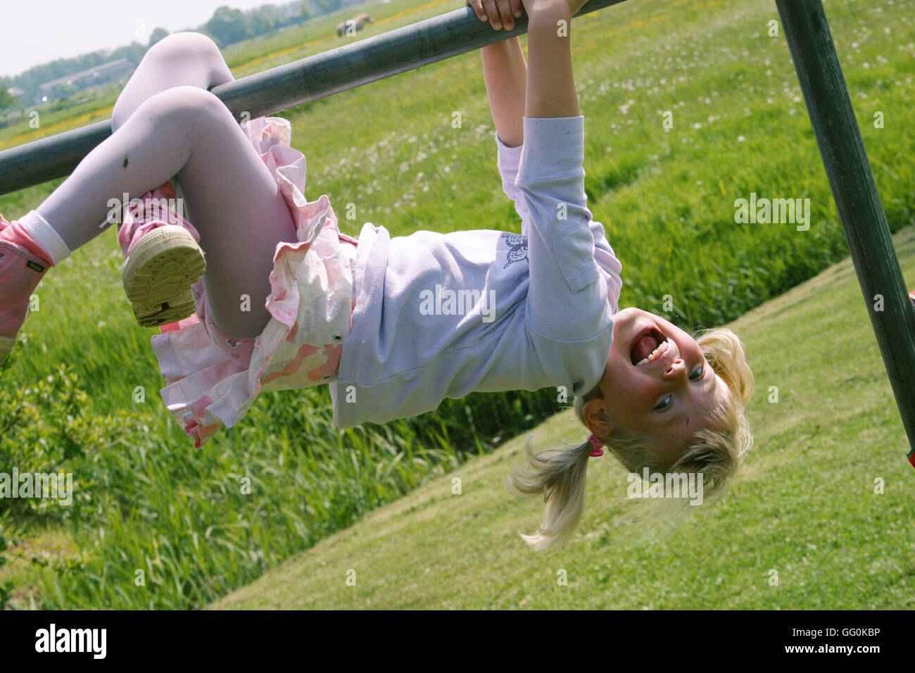 Little girl in skirt hi-res stock photography and images - Alamy