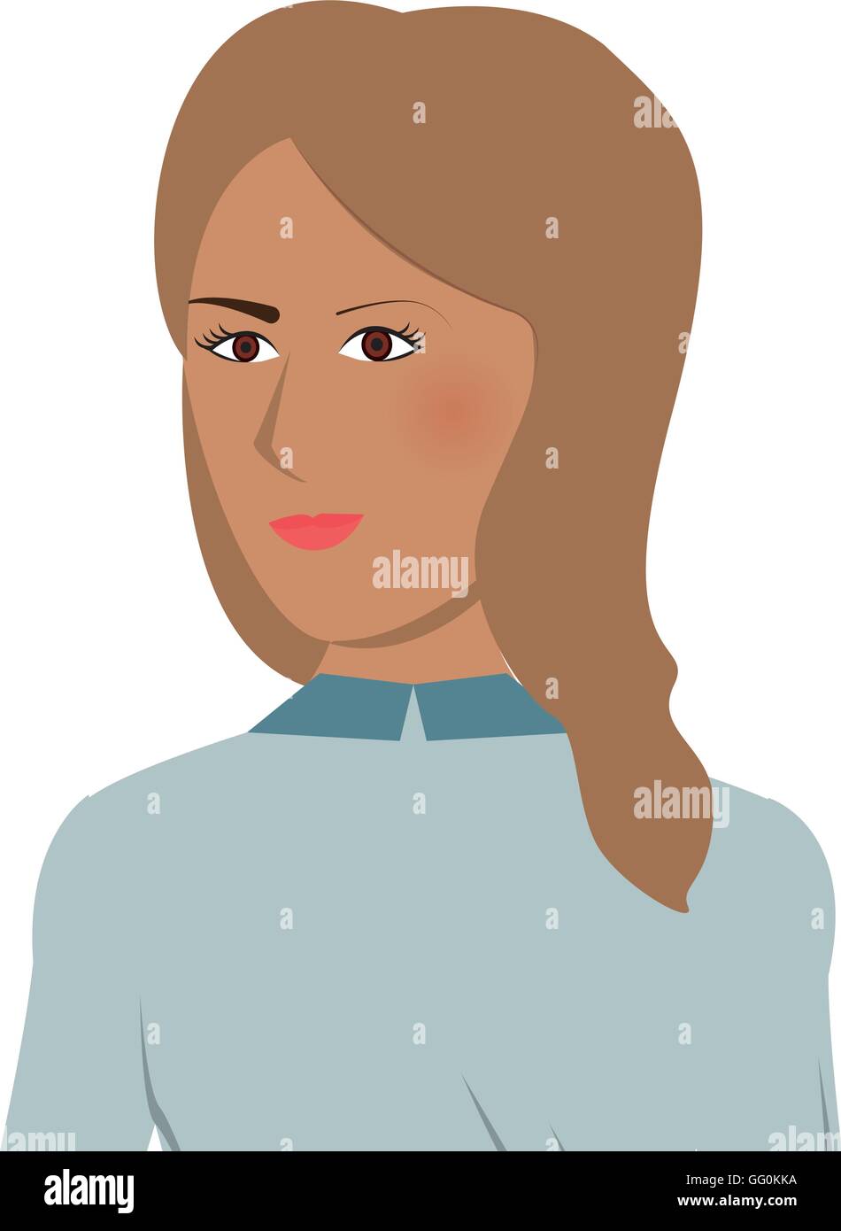 single woman icon Stock Vector Image & Art - Alamy