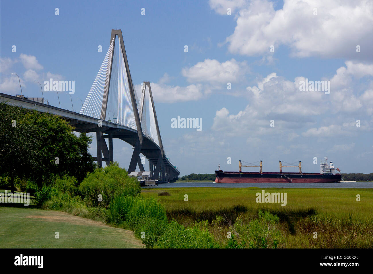 Arthur Ravenel Bridge, Charleston, South Carolina USA Stock Photo Alamy