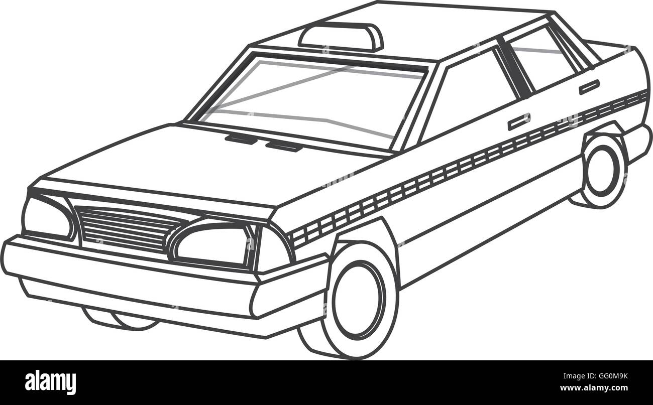 retro car icon Stock Vector Image & Art - Alamy