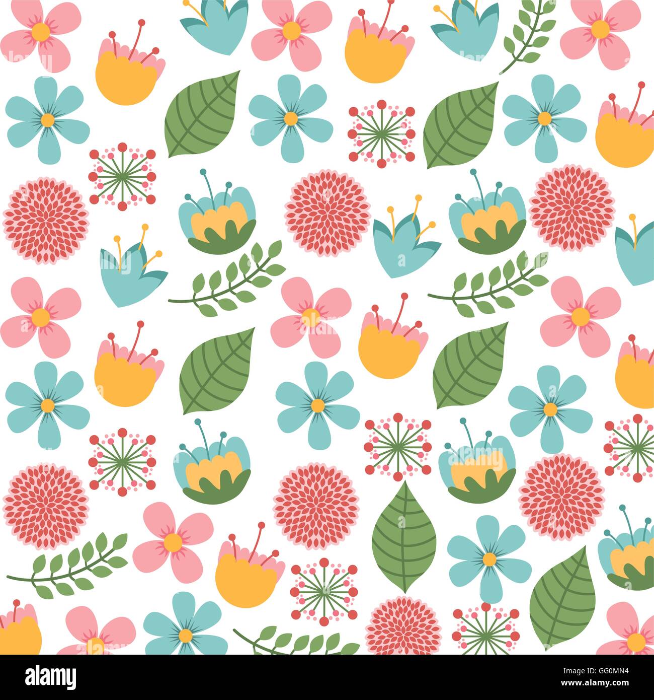 flower floral nature icon Stock Vector Image & Art - Alamy