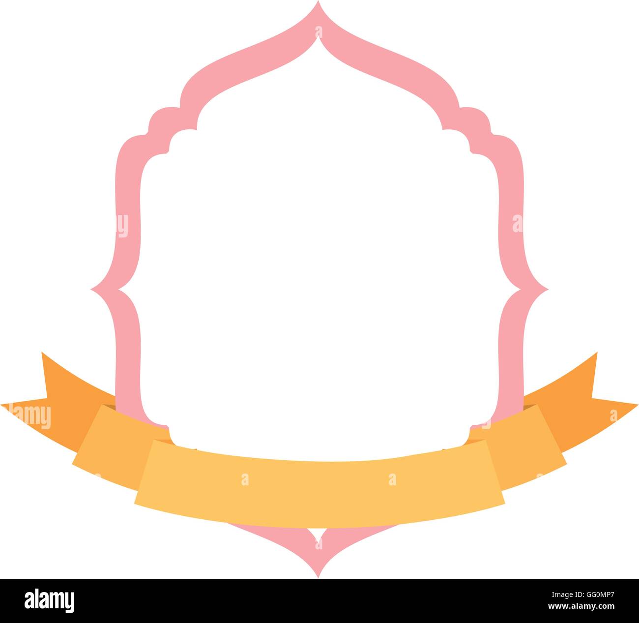 frame with ribbon isolated icon design Stock Vector Image & Art - Alamy