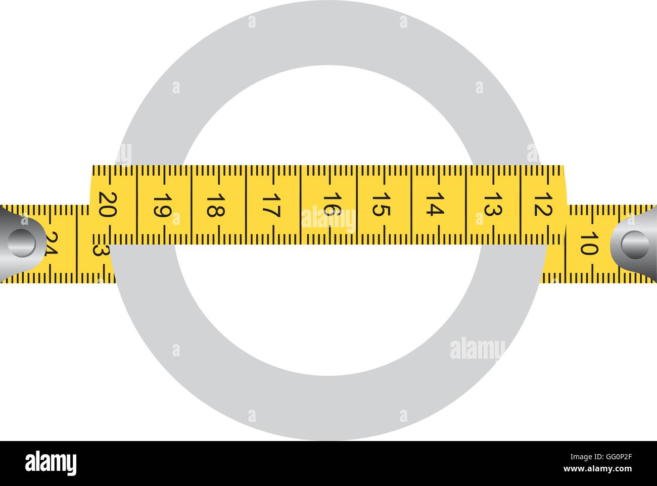 tape measure ribbon icon Stock Vector Image & Art - Alamy