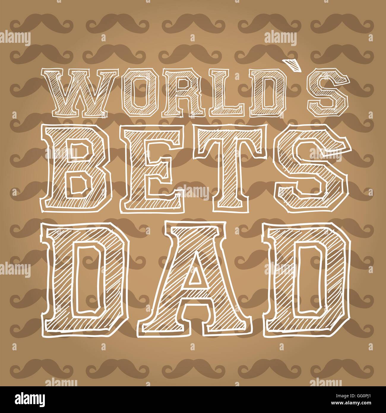 Textured background with text for father's day celebrations Stock ...