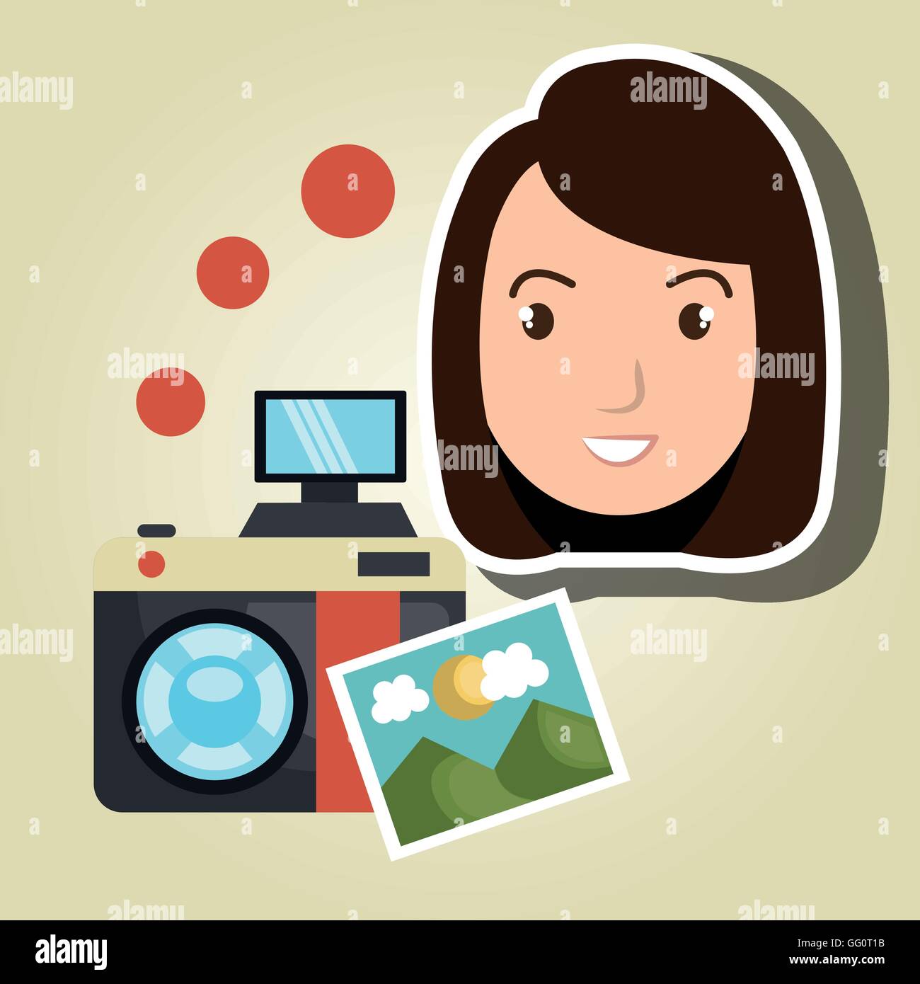 Findings woman Stock Vector Images - Alamy