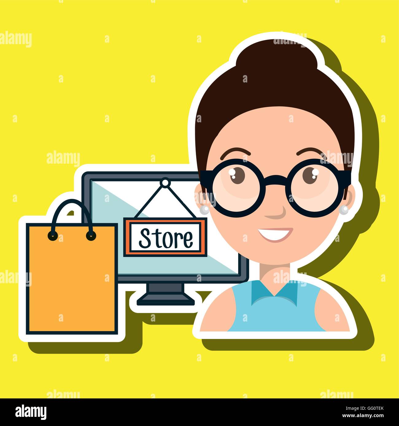 screen gears system symbol Stock Vector Image & Art - Alamy