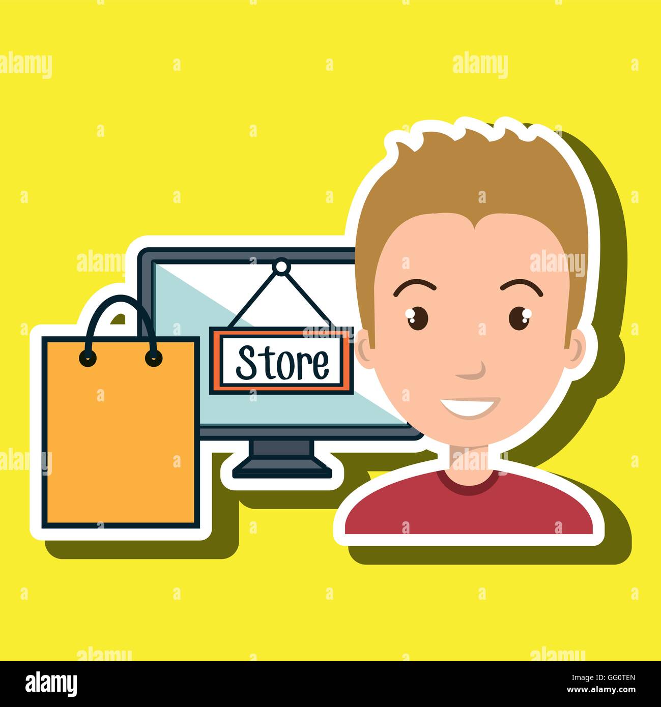 screen gears system symbol Stock Vector Image & Art - Alamy