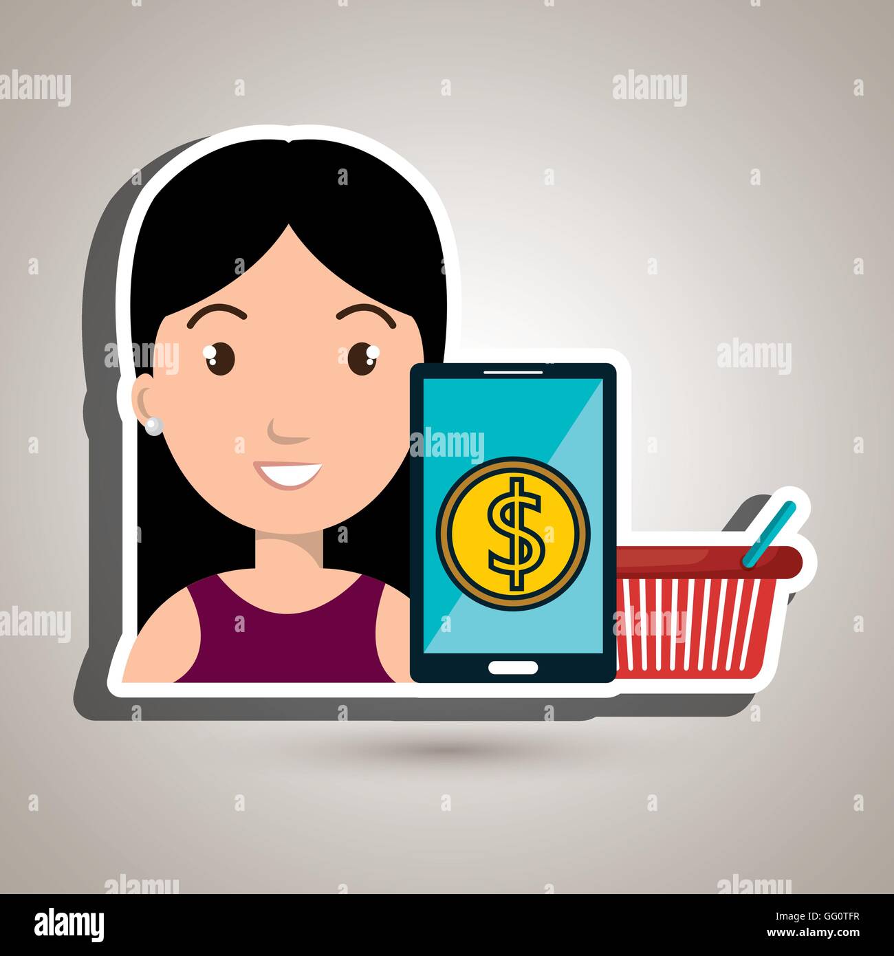 screen gears system symbol Stock Vector Image & Art - Alamy