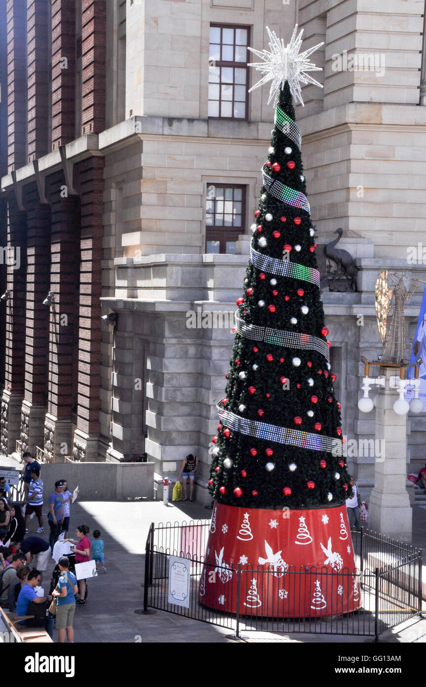Perth,WA,AustraliaDecember 26,2015Decorated Christmas Tree with
