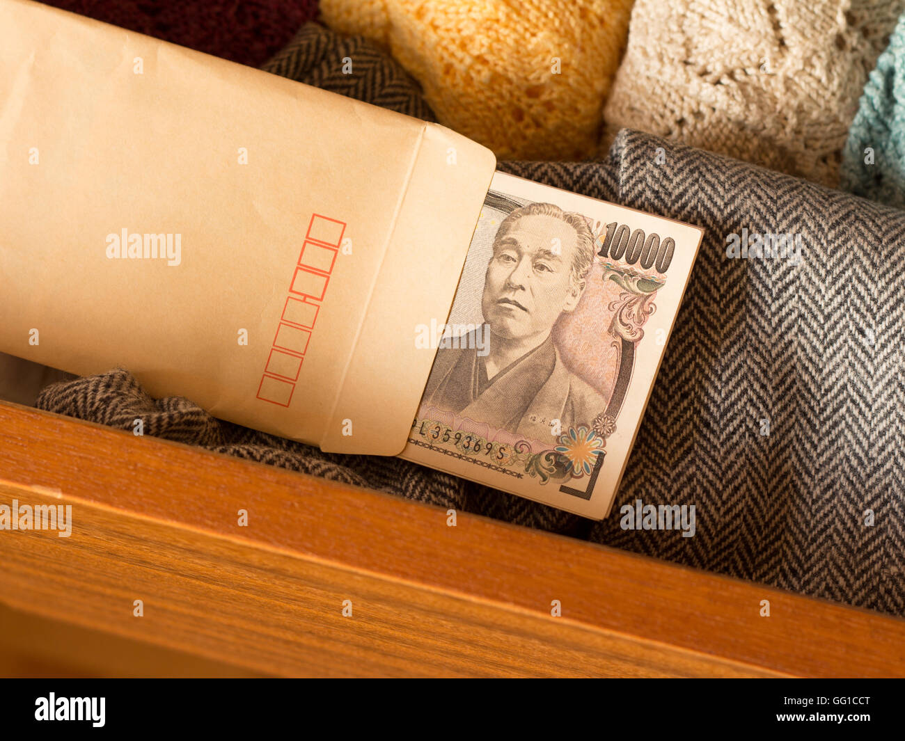 Hiding Money In The Drawer In Order To Avoid Paying Tax Called