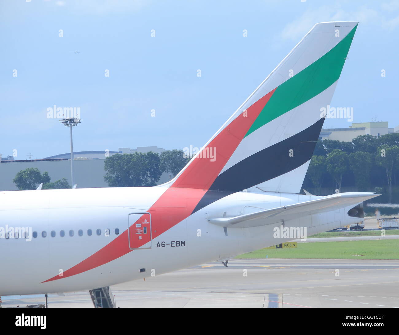 Emirates Airplanes an airline based in Dubai UAE and the largest in the