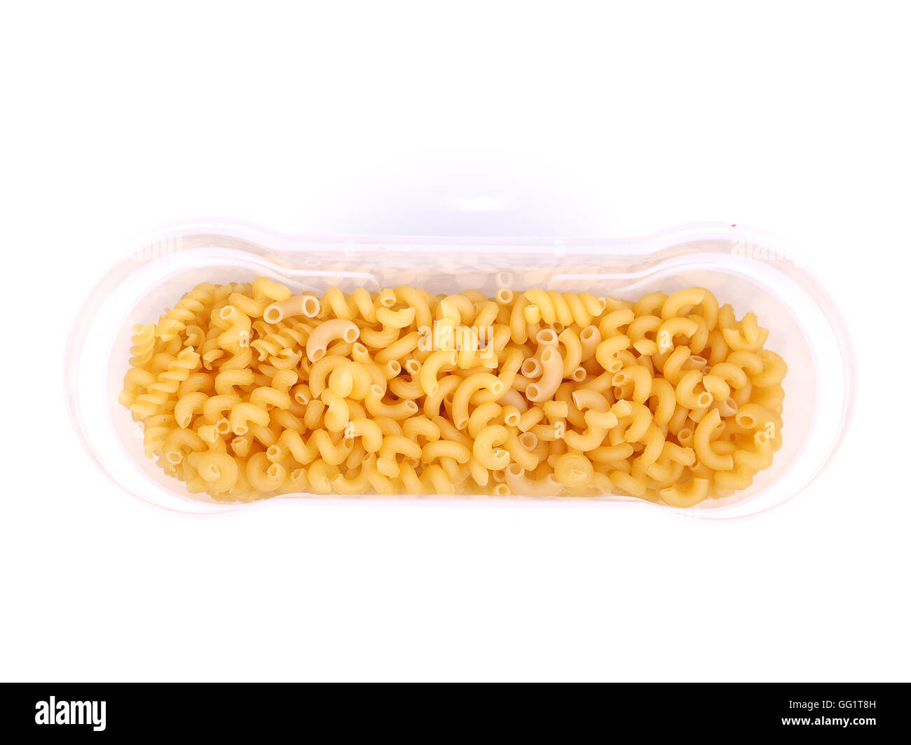 pasta on a white background Stock Photo - Alamy