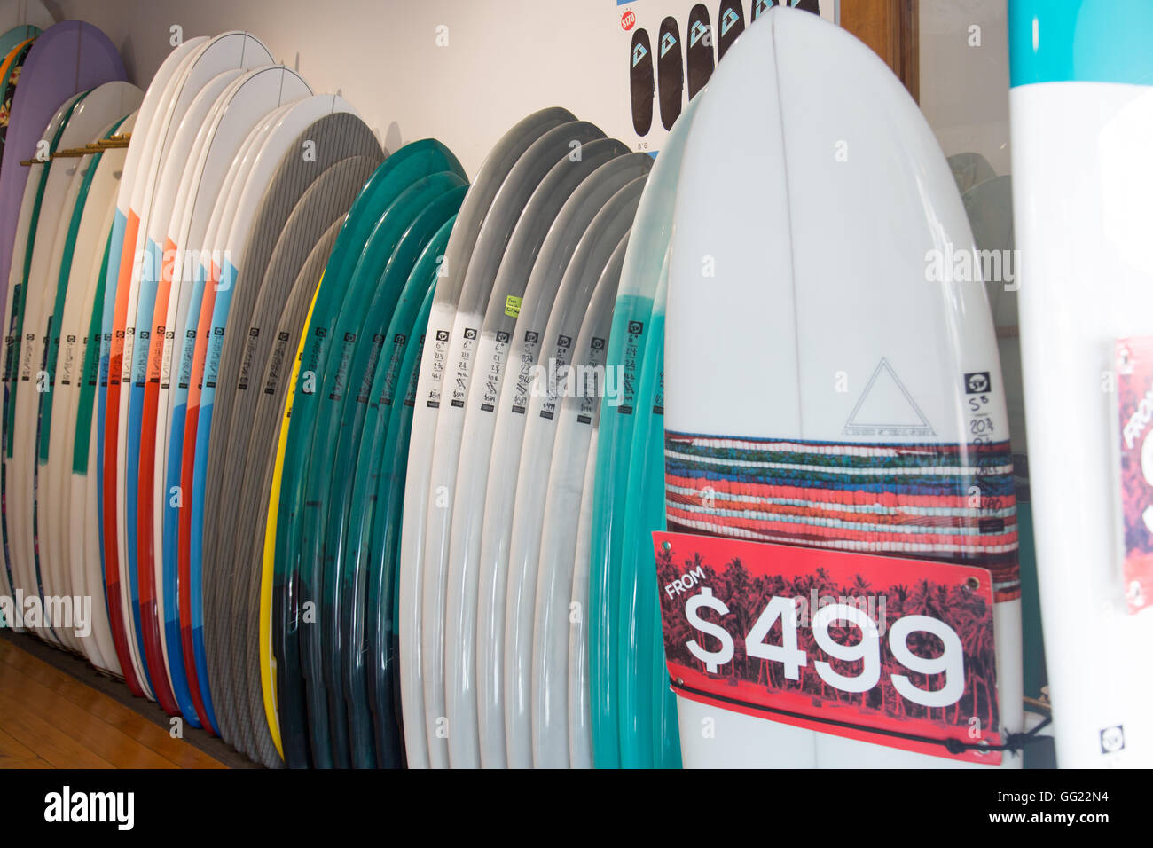 Surfboards for sale hires stock photography and images Alamy