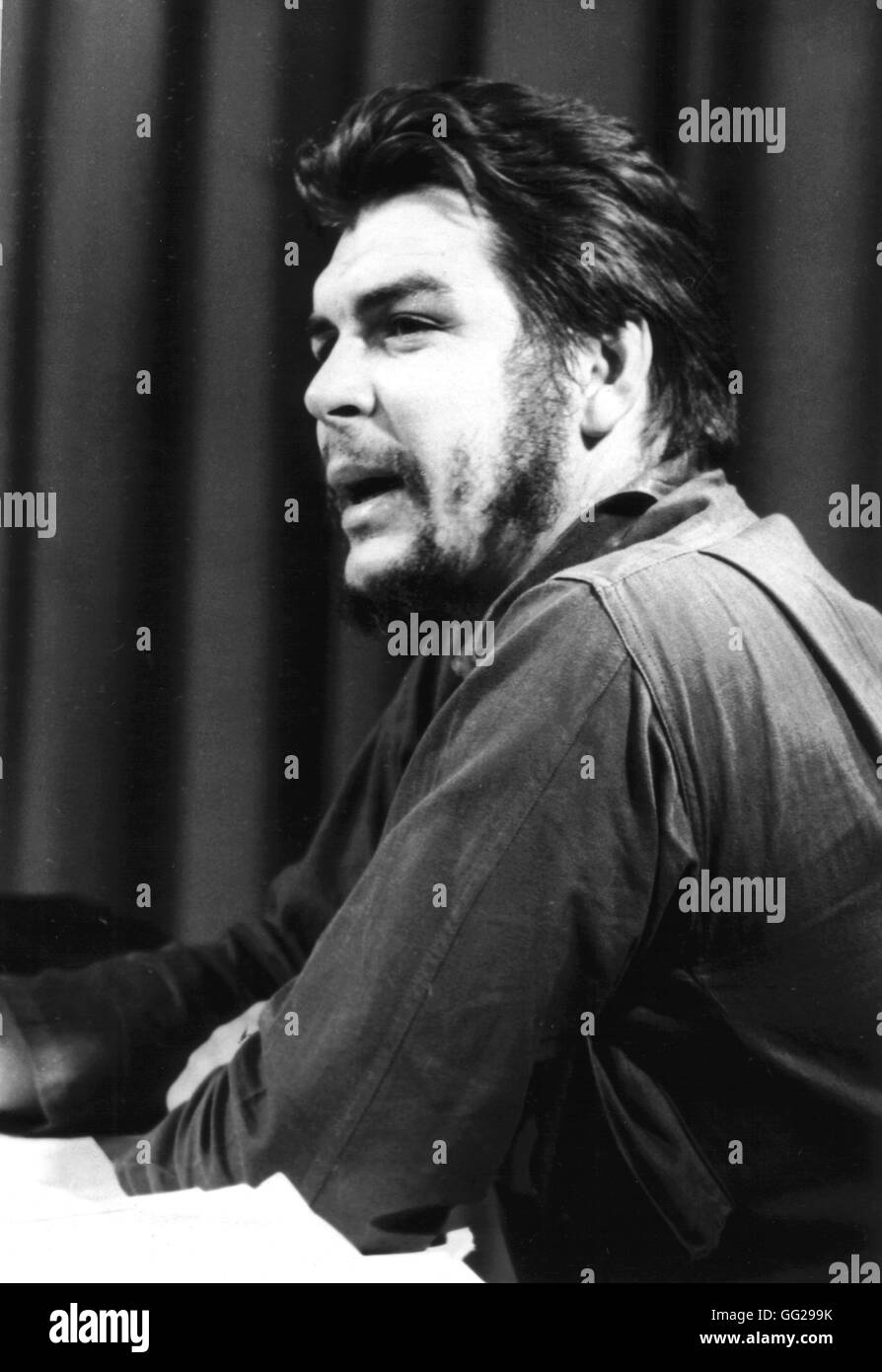 Portrait of Che Guevara (1928-1967) 20th century Cuba Stock Photo