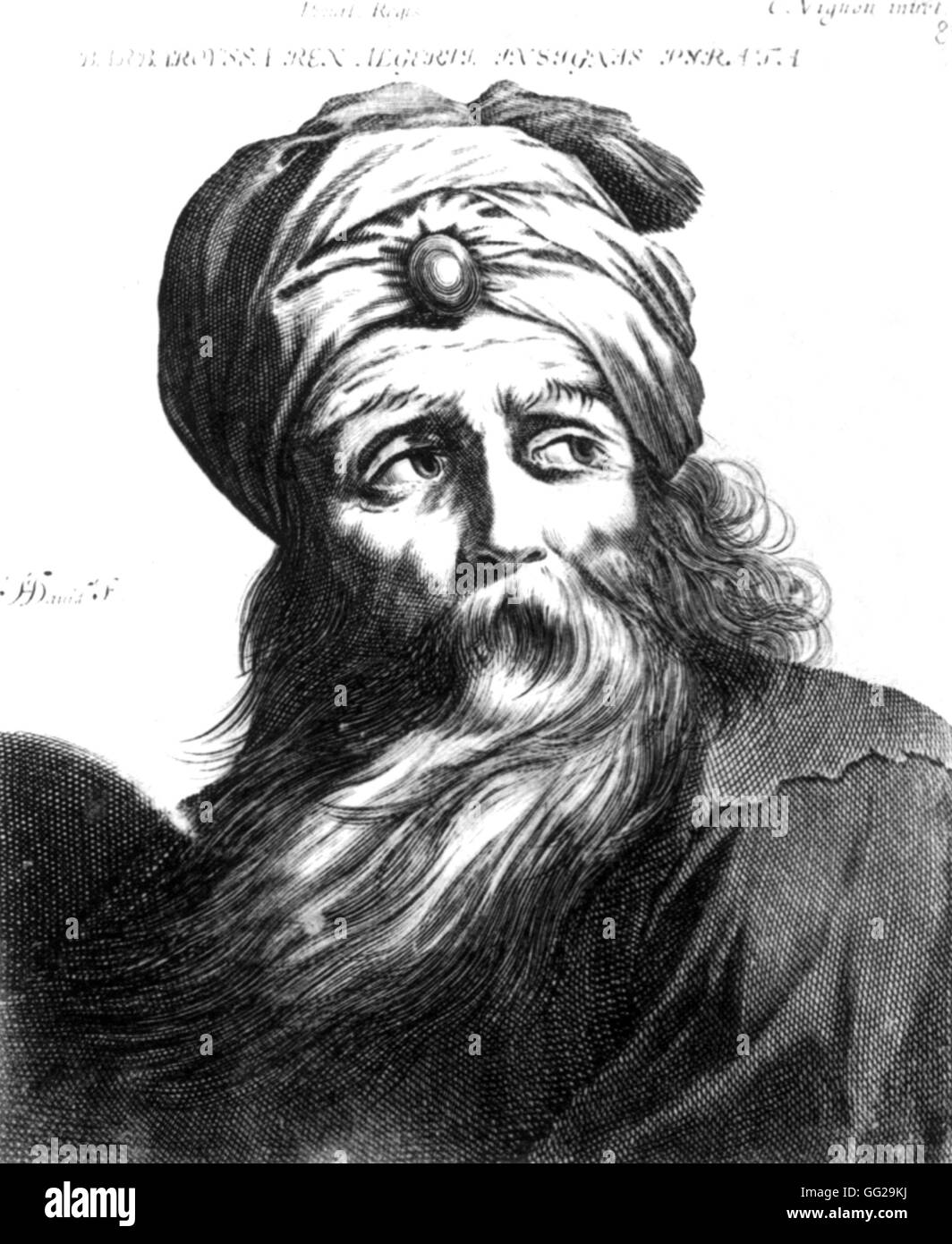 Turkish pirate Hayreddin Barbarossa, who founded Algiers state in the 16th century Stock Photo