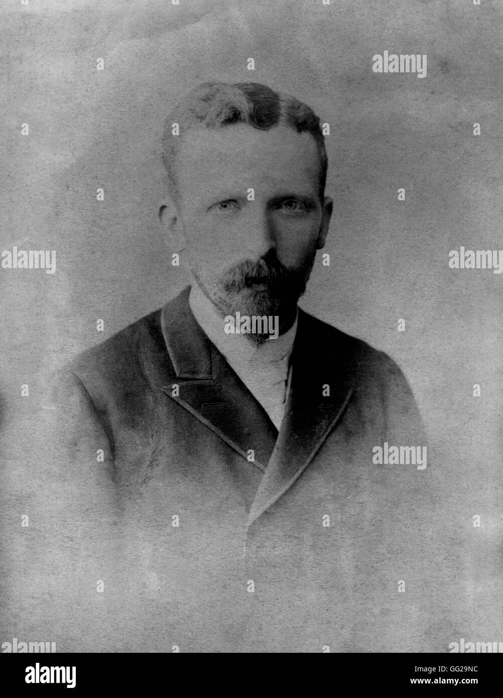 Portrait of Théo Van Gogh from the Auvers-sur-Oise period France 19th century Stock Photo