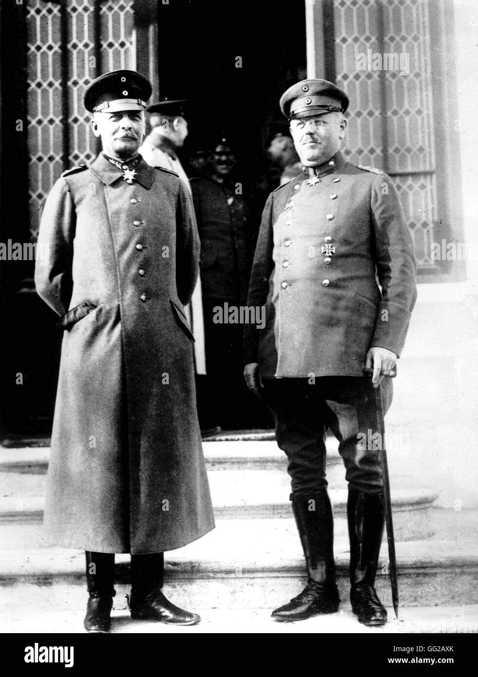 General von Falkenhayn Germany - World War I Stock Photo