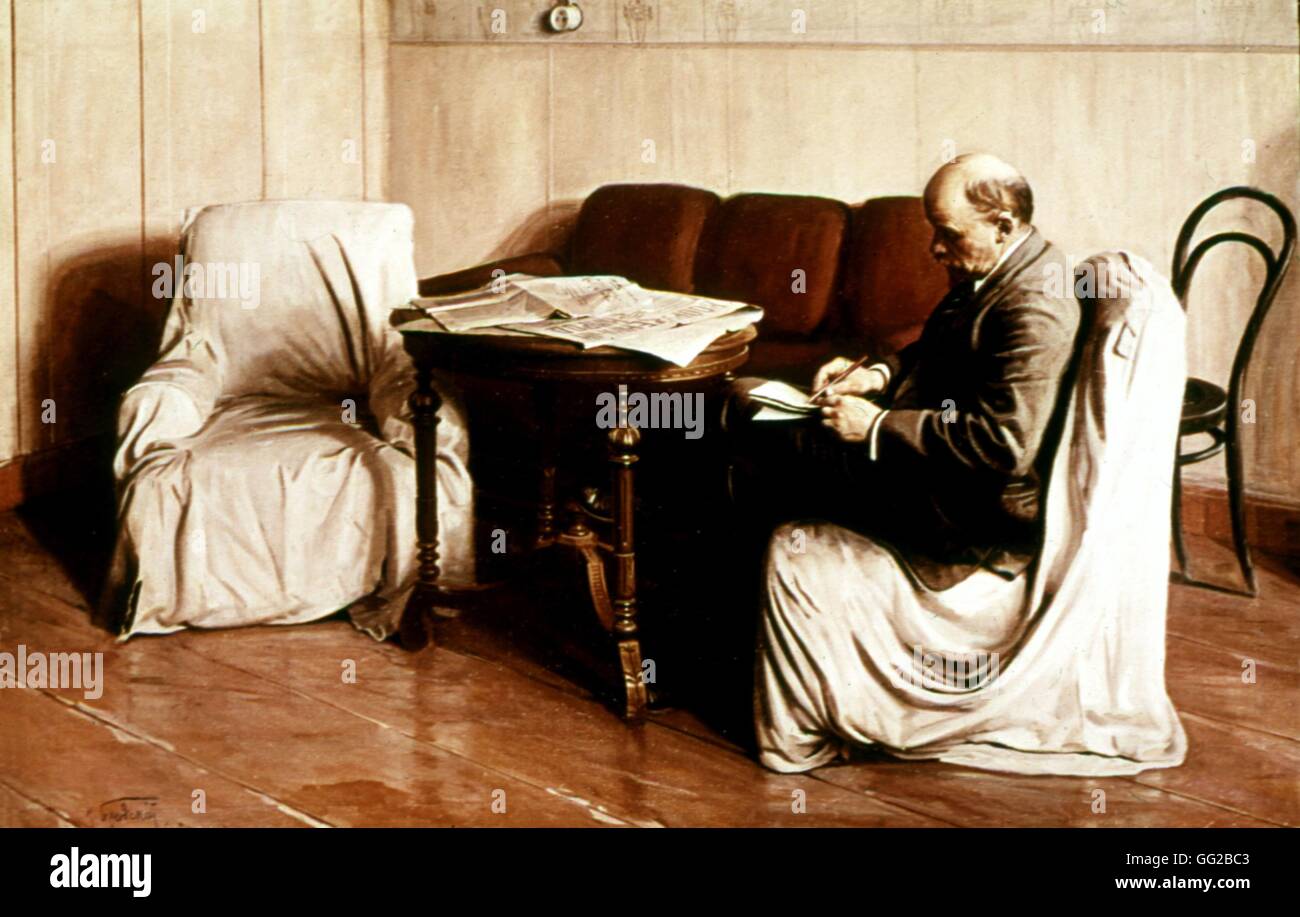 I. Brodsky Lenin at the Smolnyi Institute 1935 U.S.S.R. Moscow. Kuibysher museum Stock Photo