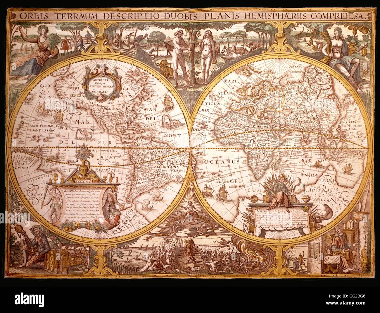 16th century world map hires stock photography and images Alamy