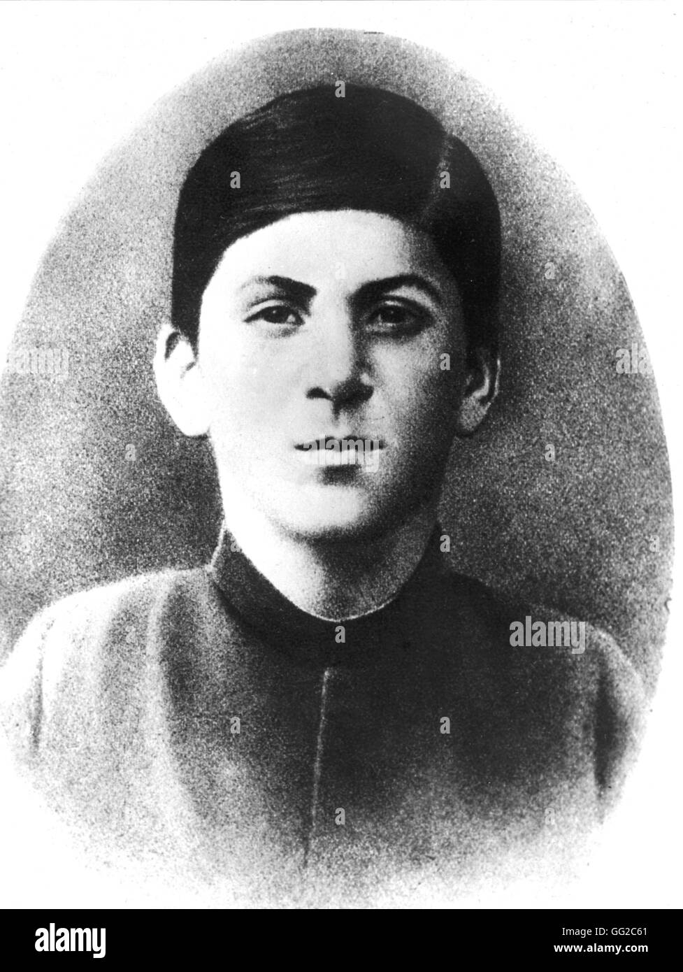 Stalin during his years at the seminary 19th century Russia Stock Photo