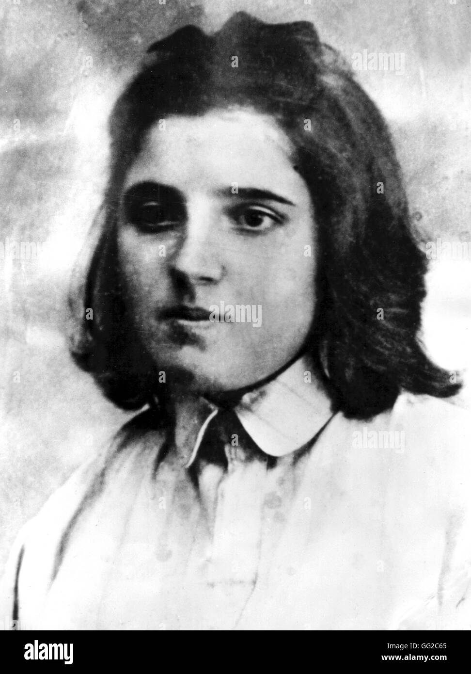 Nadia Alliloneva, Stalin's second wife, aged 15  20th century U.S.S.R. Stock Photo