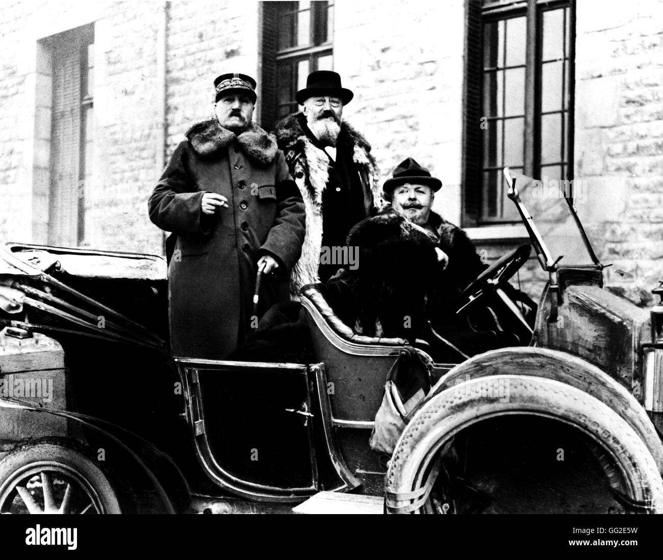 General Castelnau conducting his election campaign From 'Bleu-Horizon' World War I, France Stock Photo