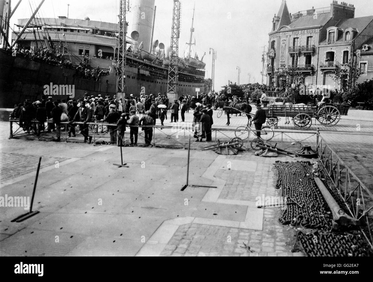 American troops in ww1 hi-res stock photography and images - Alamy