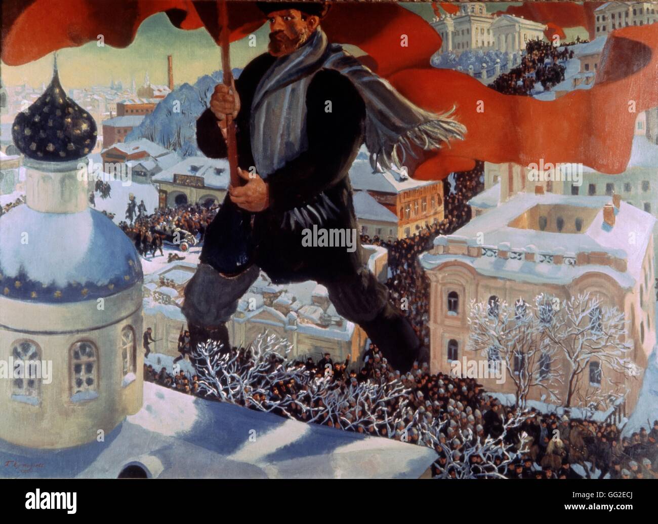 Bolshevik (triumph of the Bolshevik Revolution) U.S.S.R. 1920 Moscow ...