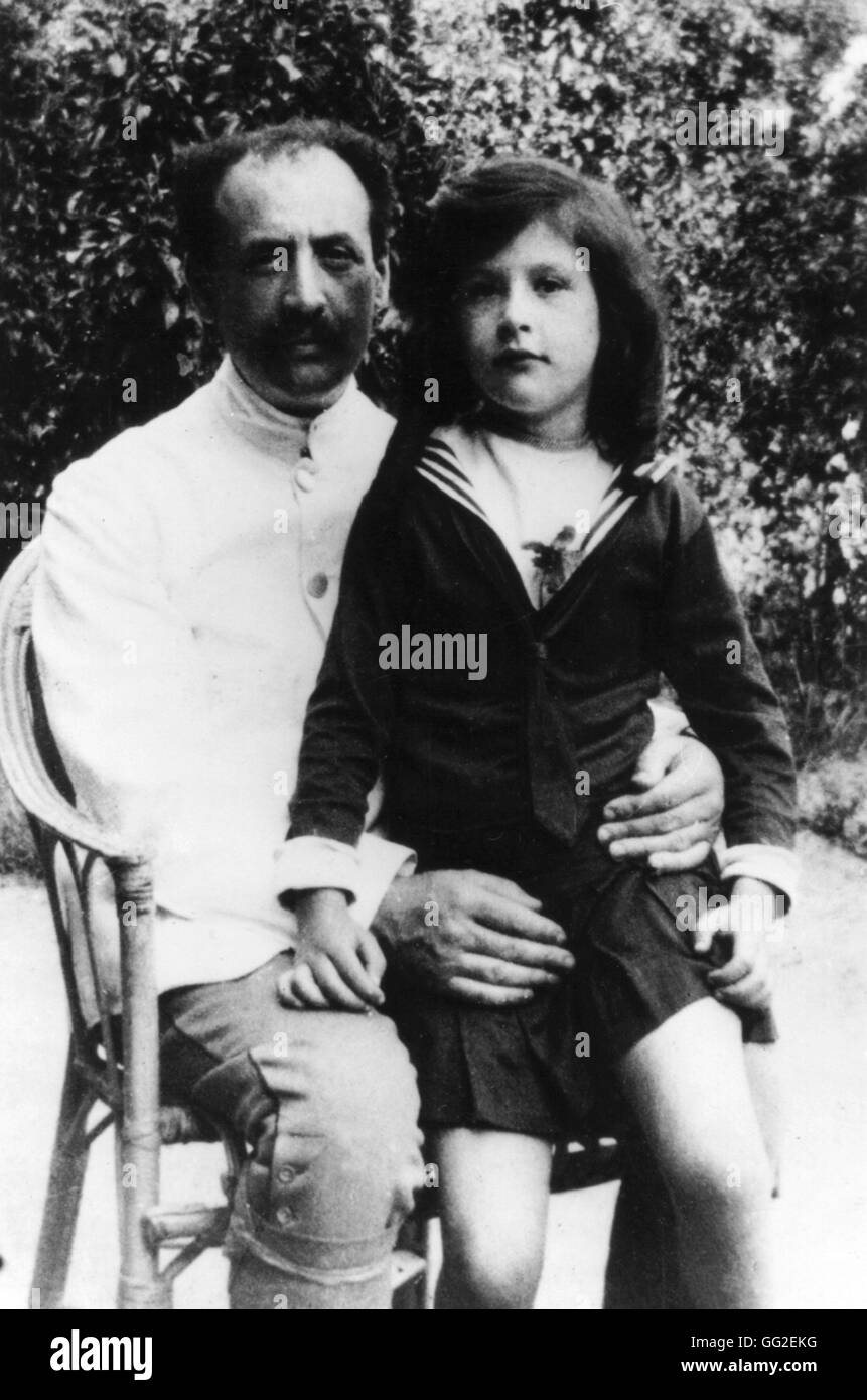 Simone Weil (1909-1943) as a child 20th century France Private collection Stock Photo