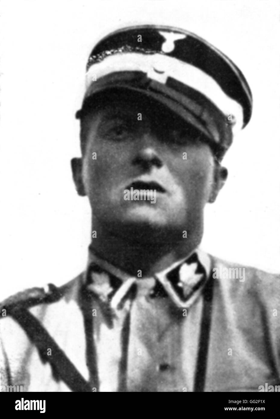 Karl Ernst, S.A. leader, assassinated on the Night of the Long Knives, June 30, 1934 20th century Germany Paris - BIDC Stock Photo
