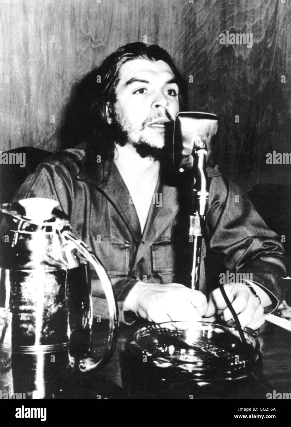 Portrait of Che Guevara (1928-1967) 20th century Cuba Stock Photo