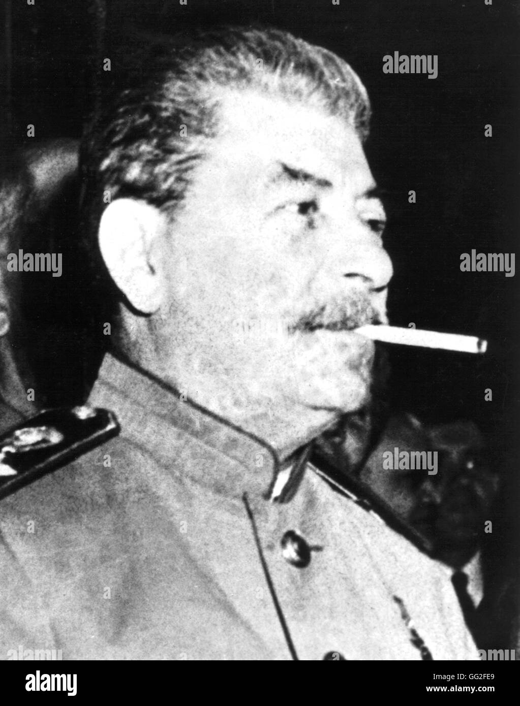 Portrait of Joseph Stalin 20th century U.S.S.R. Stock Photo