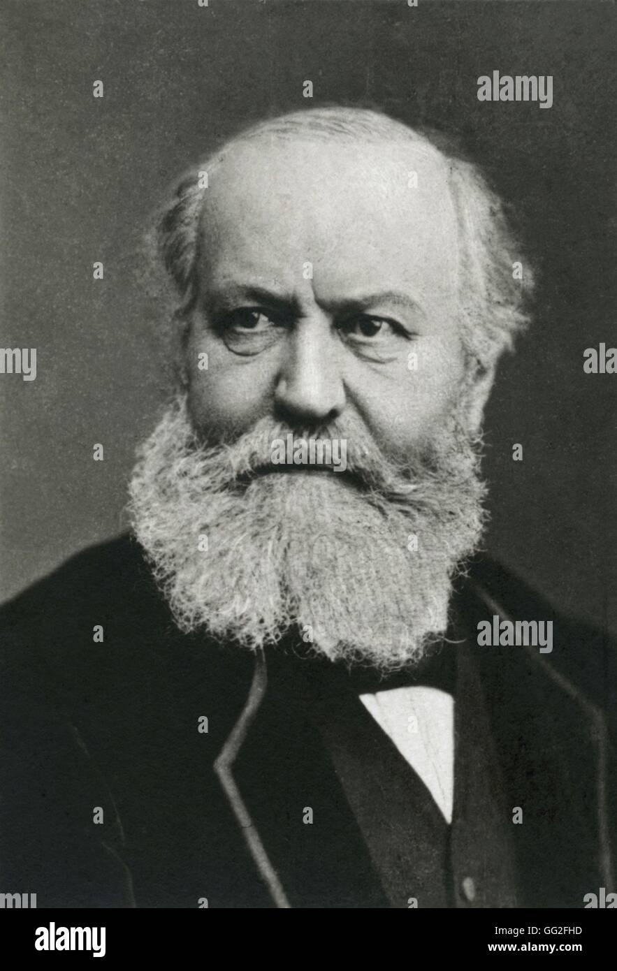 Portrait of Charles Gounod, French composer. 19th century Stock Photo