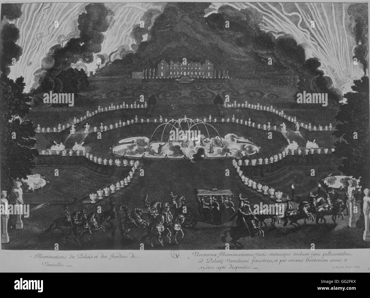 Versailles Drawing Hi Res Stock Photography And Images Alamy