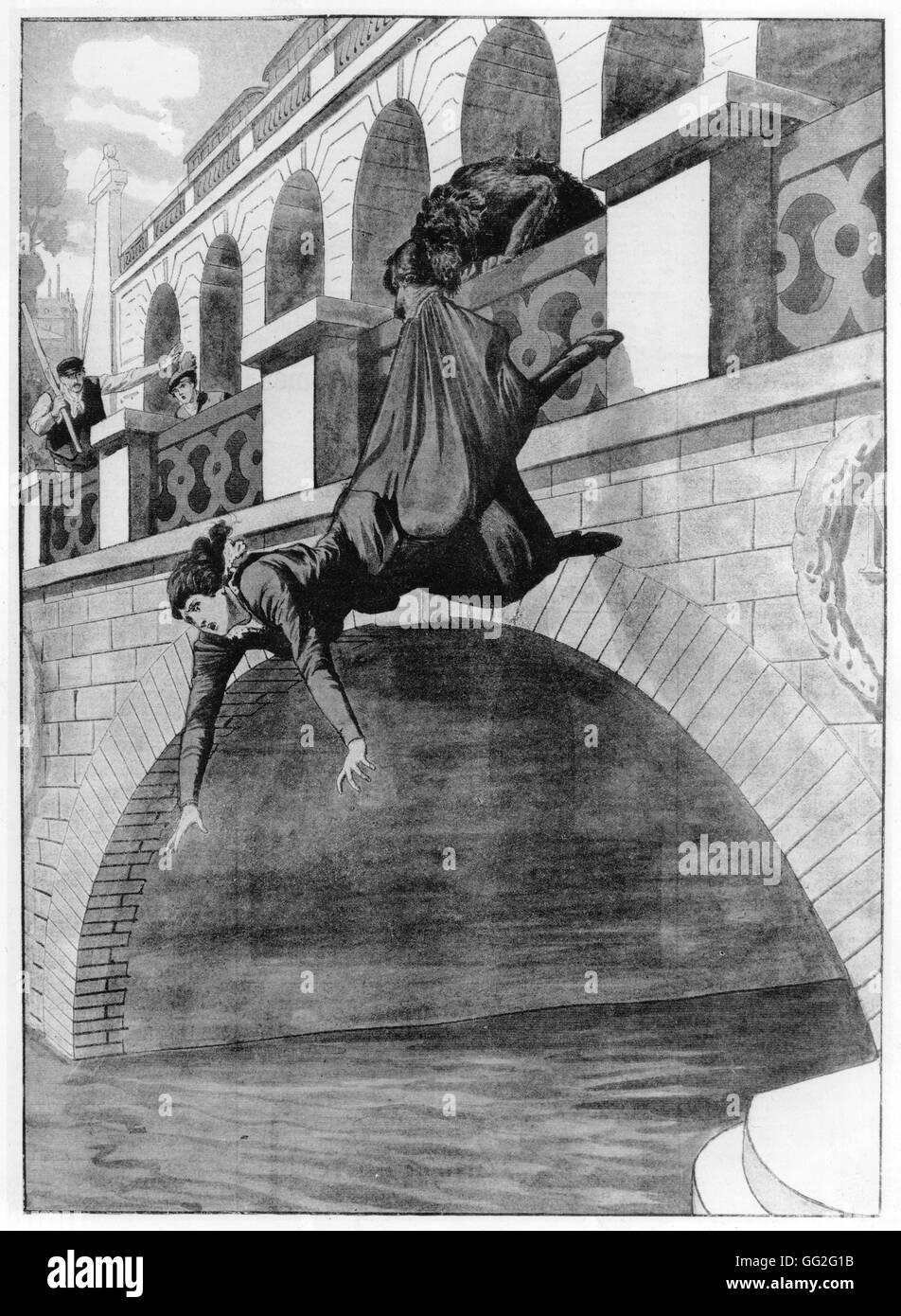 Le petit journal illustration 1914 hi-res stock photography