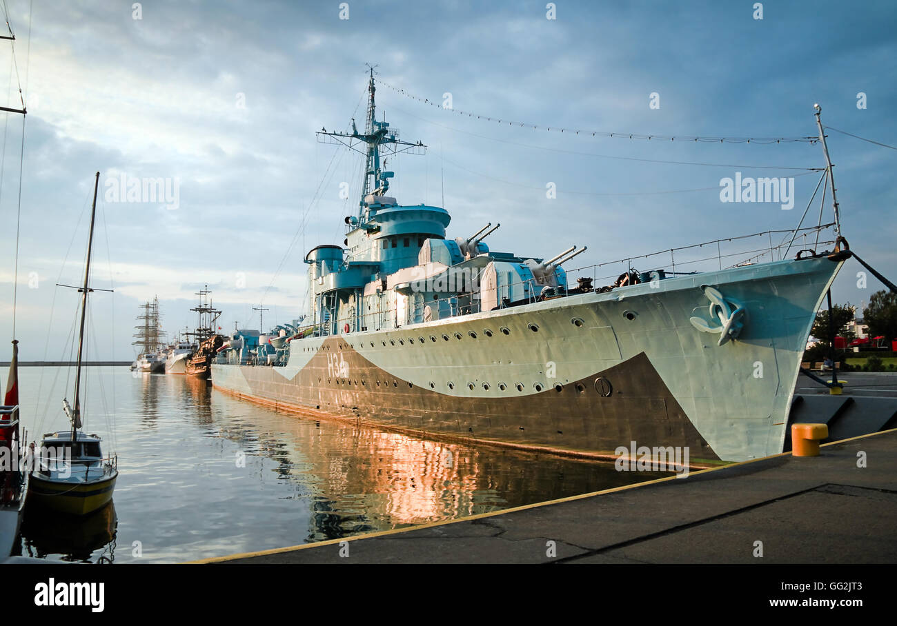 Battleship Stock Photo