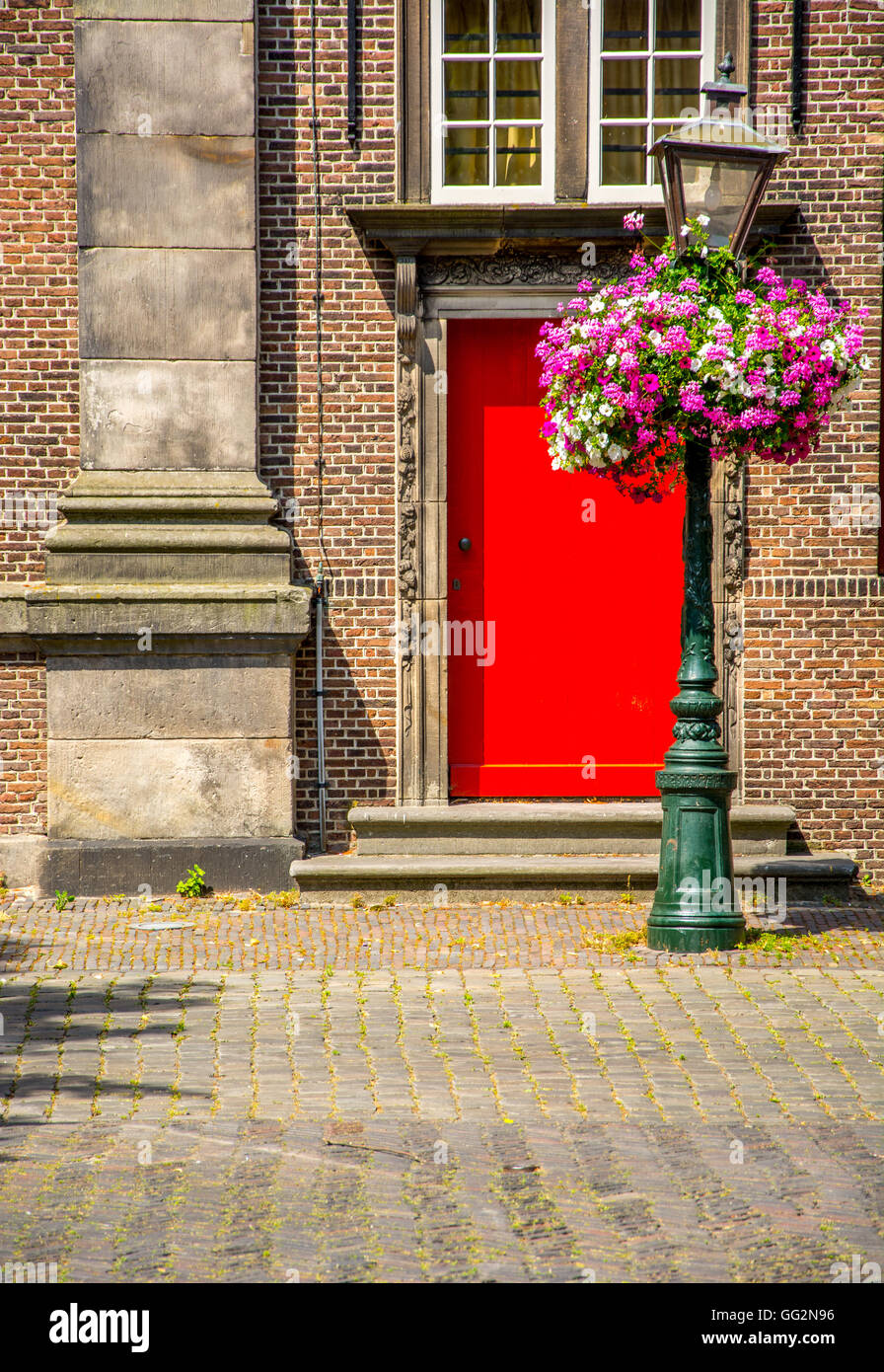 Photos from historic Leiden  City Centre Stock Photo