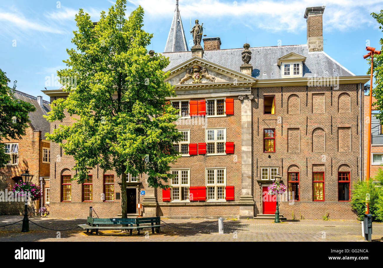 Photos from historic Leiden  City Centre Stock Photo
