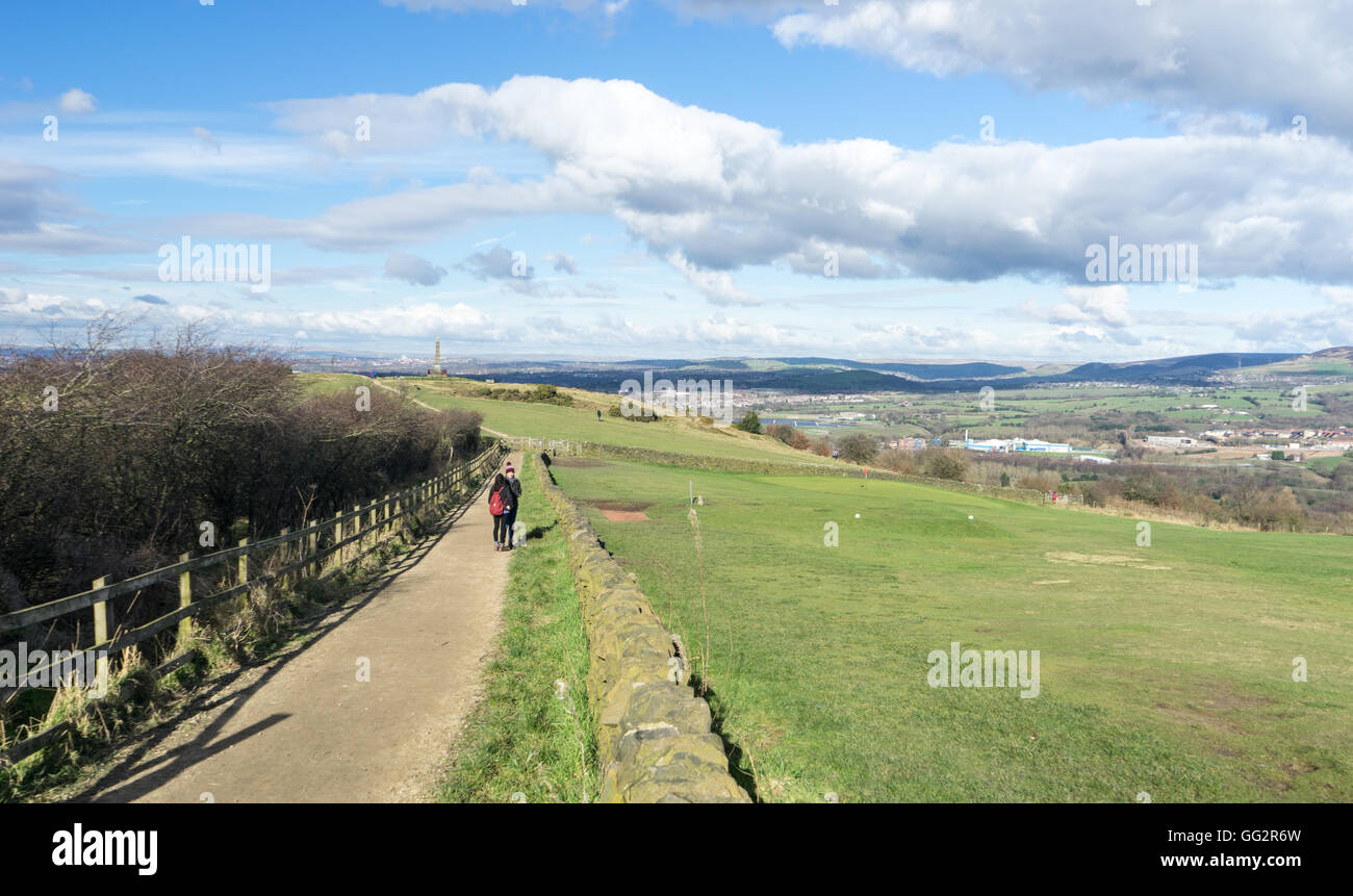 Werneth Low Country Park, Hyde, Greater Manchester Stock Photo