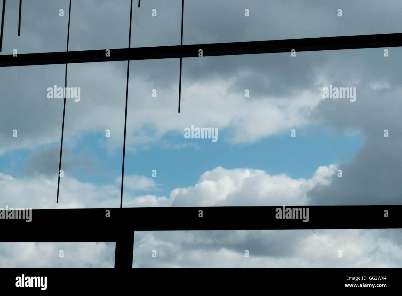 Curtain wall building windows sky hi-res stock photography and images -  Alamy