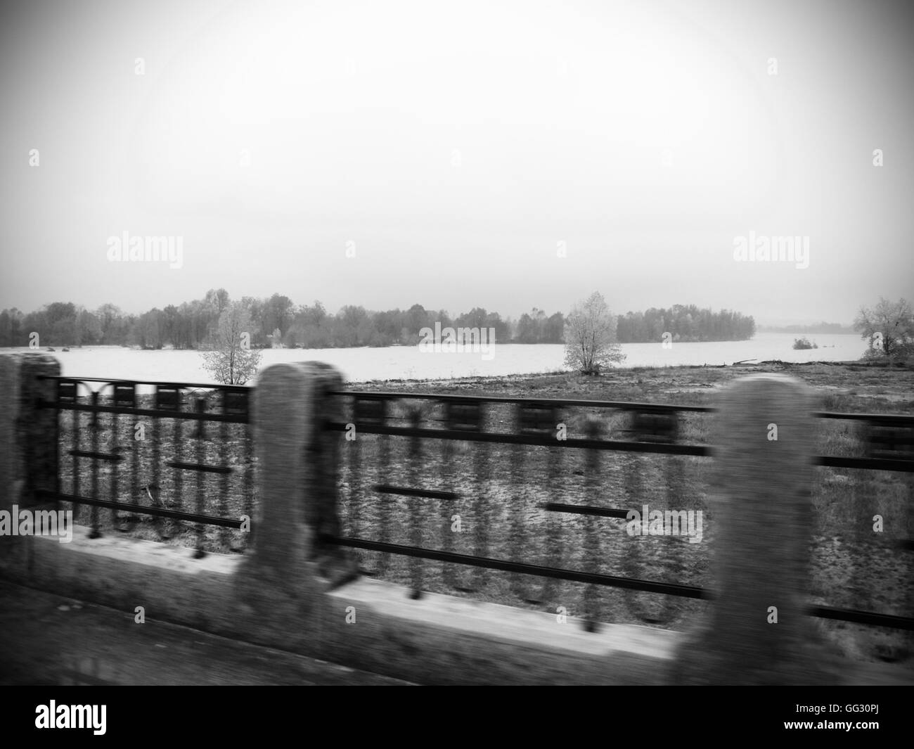 Exceptional flood in pordenone in November 2010 - Pordenone alluvione Novembre 2010 -  Massimiliano Scarpa photographer Stock Photo